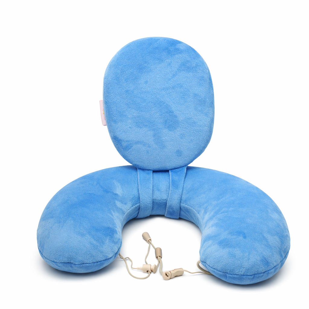 Nap-Star Pillow and Neck Pillow set (Blue)