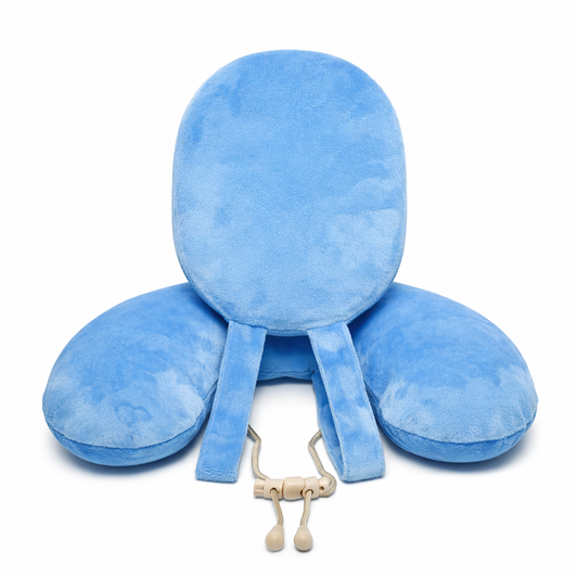 Nap-Star Pillow and Neck Pillow set (Blue)