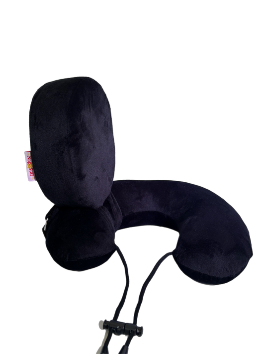 Nap-Star pillow and Neck Pillow set (BLACK)