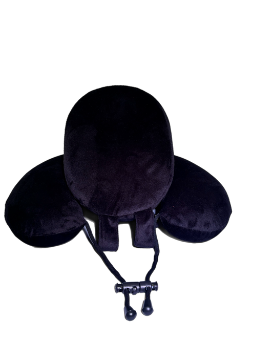 Nap-Star pillow and Neck Pillow set (BLACK)