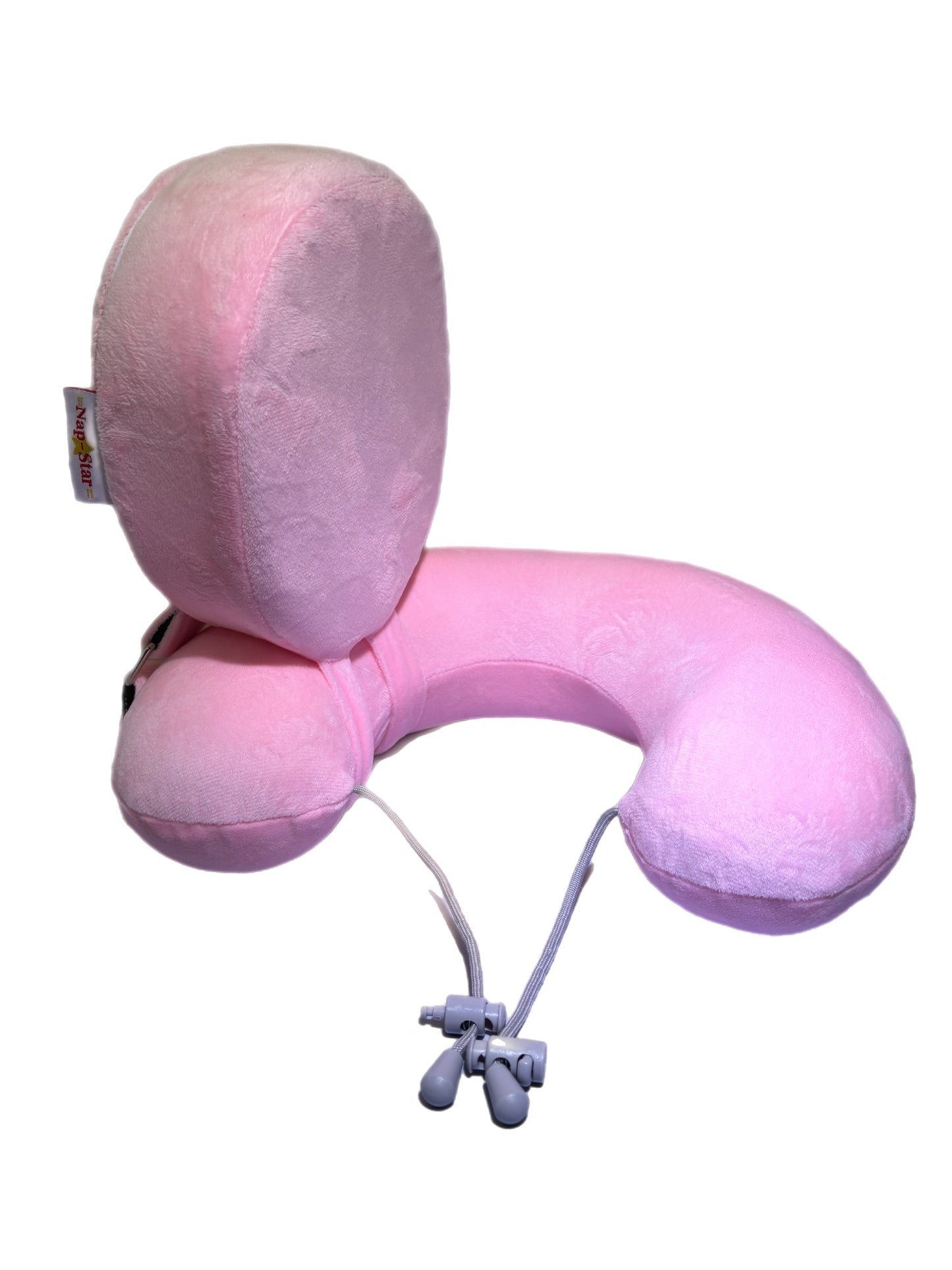 Nap-Star pillow and Neck Pillow set (Pink)