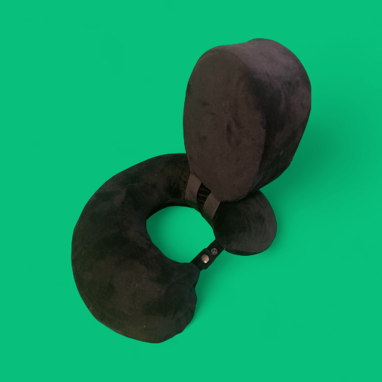 Nap-Star pillow and Neck Pillow set (BLACK)